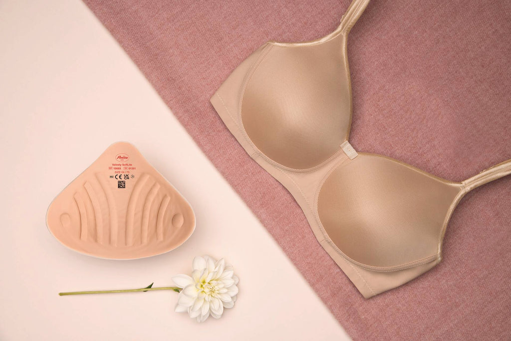 Anita Tonya Wire-Free Padded Pocketed Mastectomy Bra - Sand
