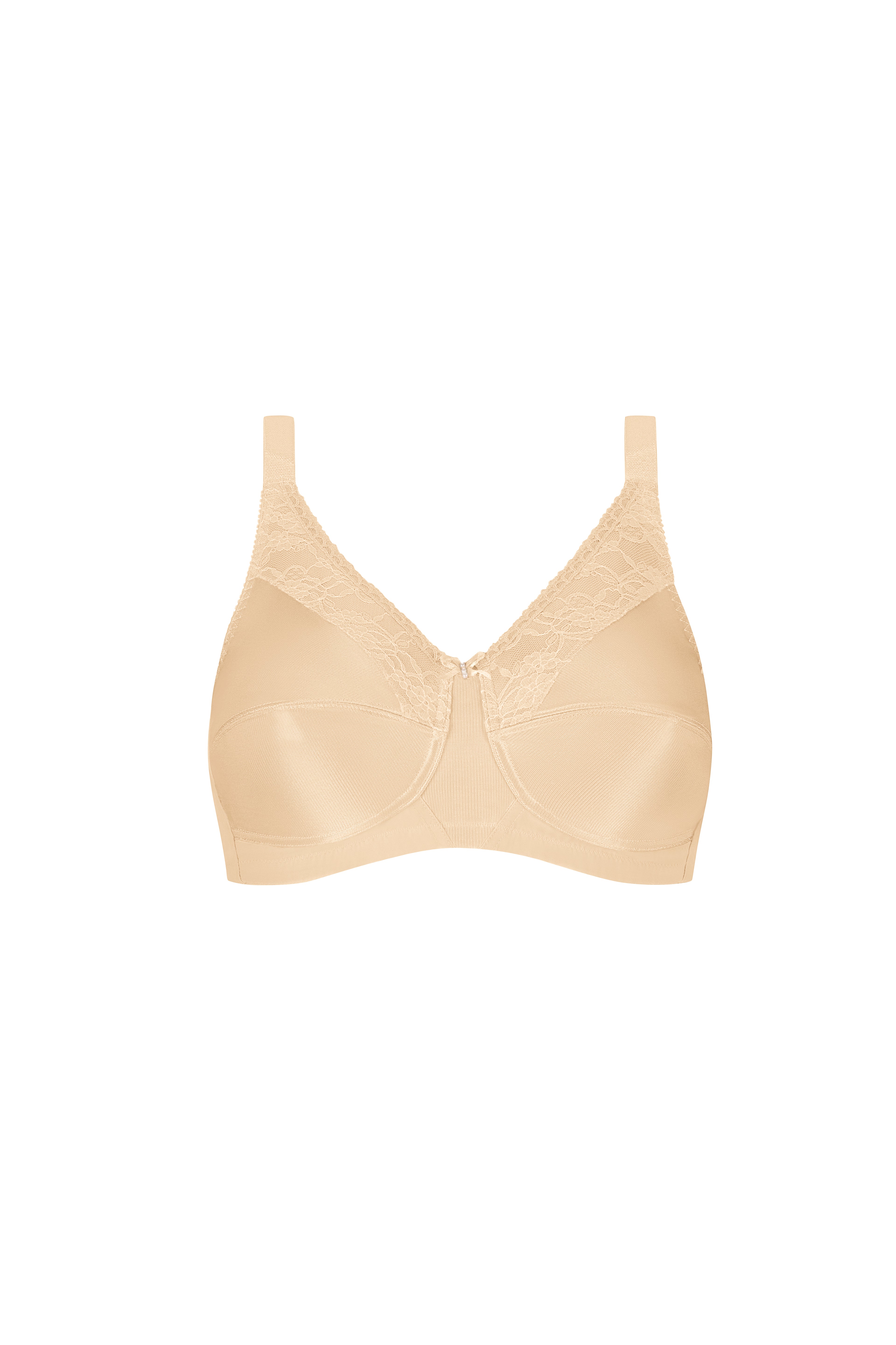 Amoena Nancy Wire-Free Pocketed Mastectomy Bra - Sand