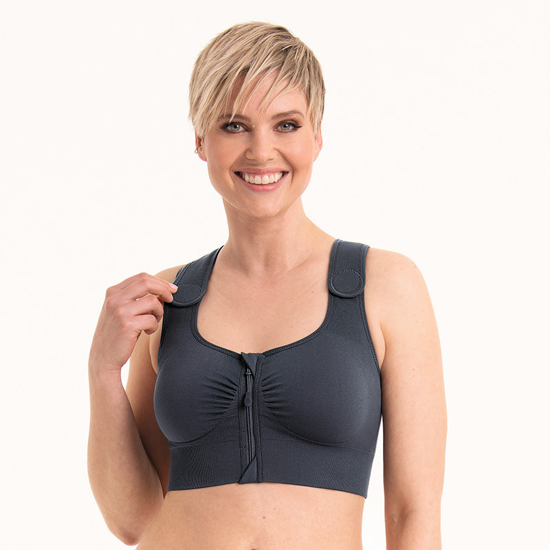 Anita Almeria Compression Pocketed Mastectomy Bra - Mauve
