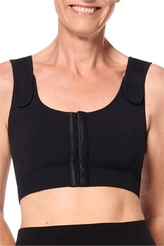 Amoena Sina Post Surgery Mastectomy Compression Bra - Black