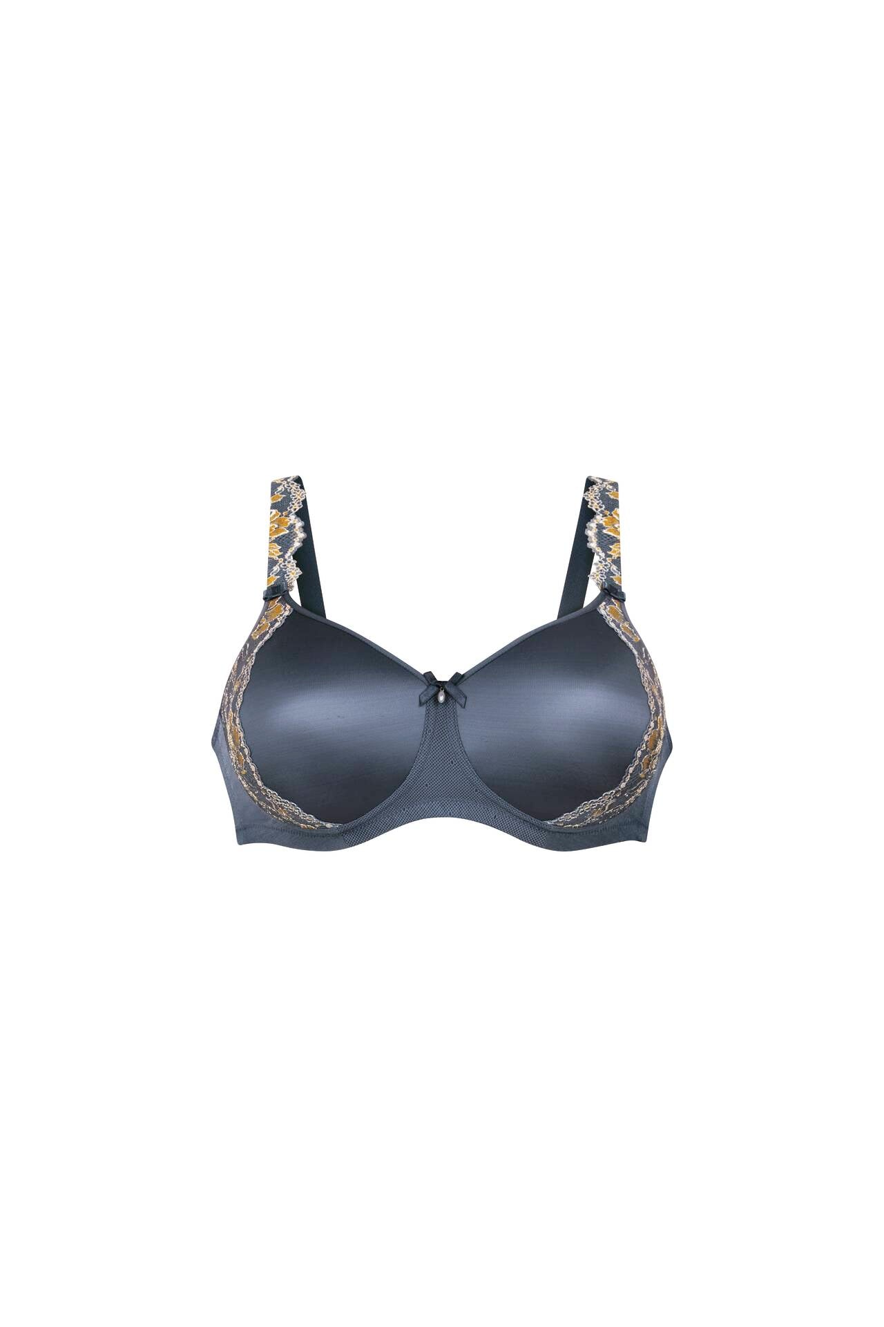 Anita Colette Wire-Free Padded Pocketed Mastectomy Bra - Sky grey