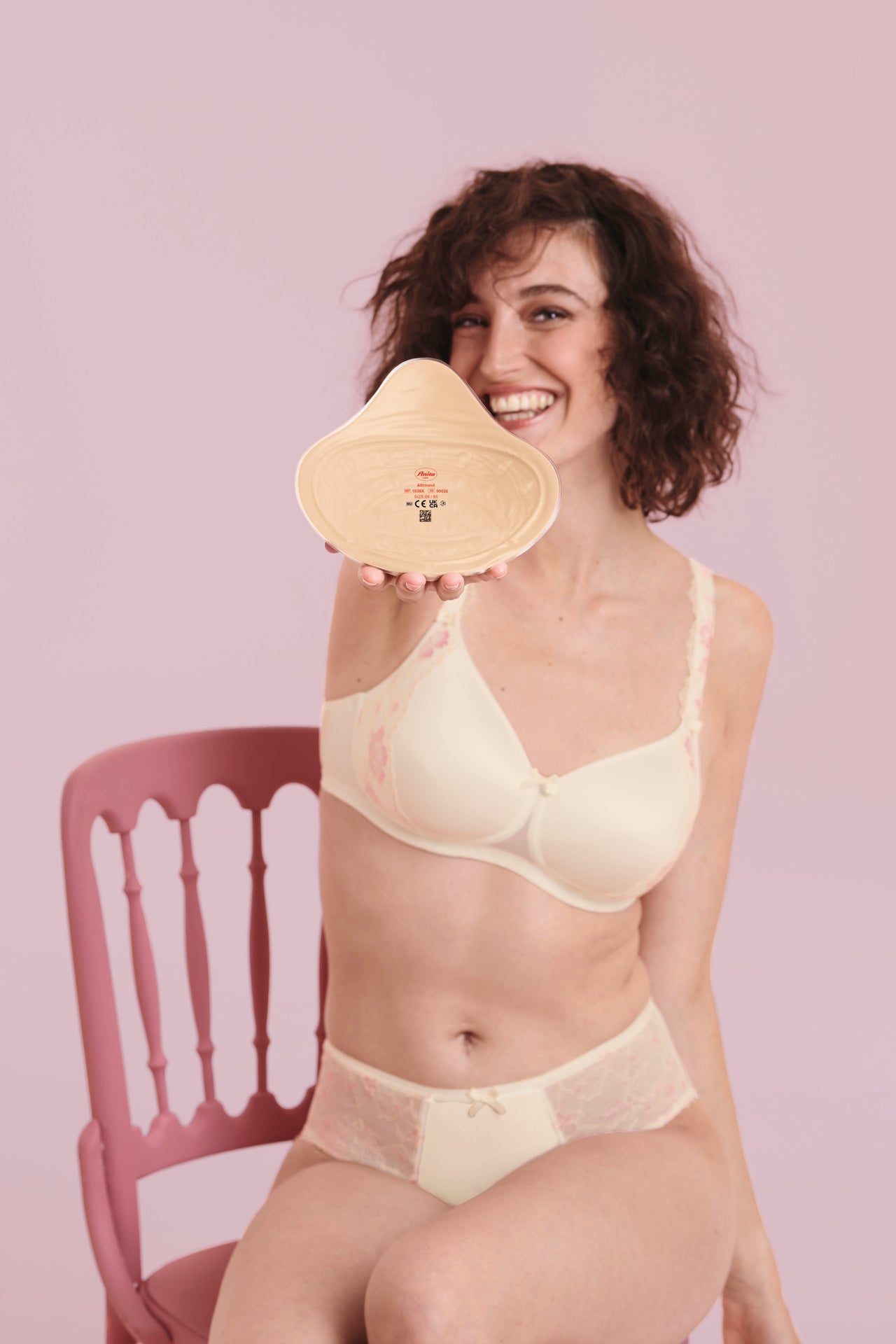 Anita Colette Wire-Free Padded Pocketed Mastectomy Bra - Crystal