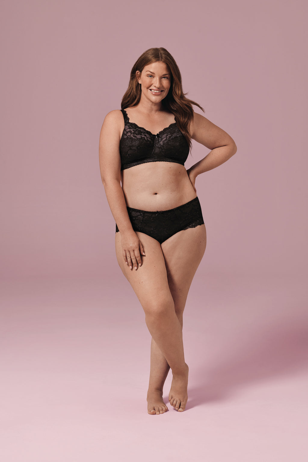 Anita Bobette Wire-Free Pocketed Mastectomy Bra - Black