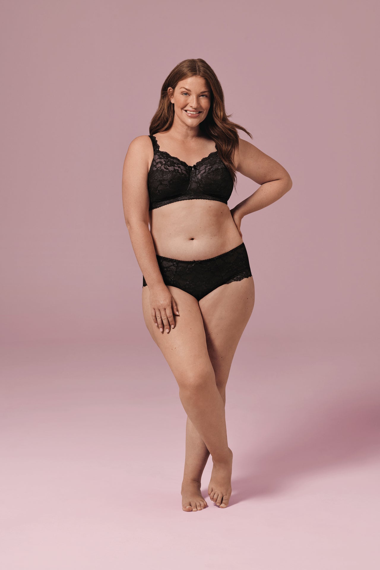 Anita Bobette Wire-Free Pocketed Mastectomy Bra - Black