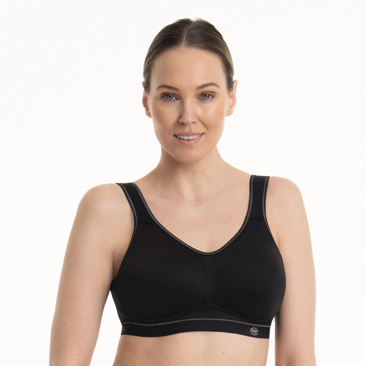 Anita Vivana Active Wireless Pocketed Mastectomy Sports Bra - Black
