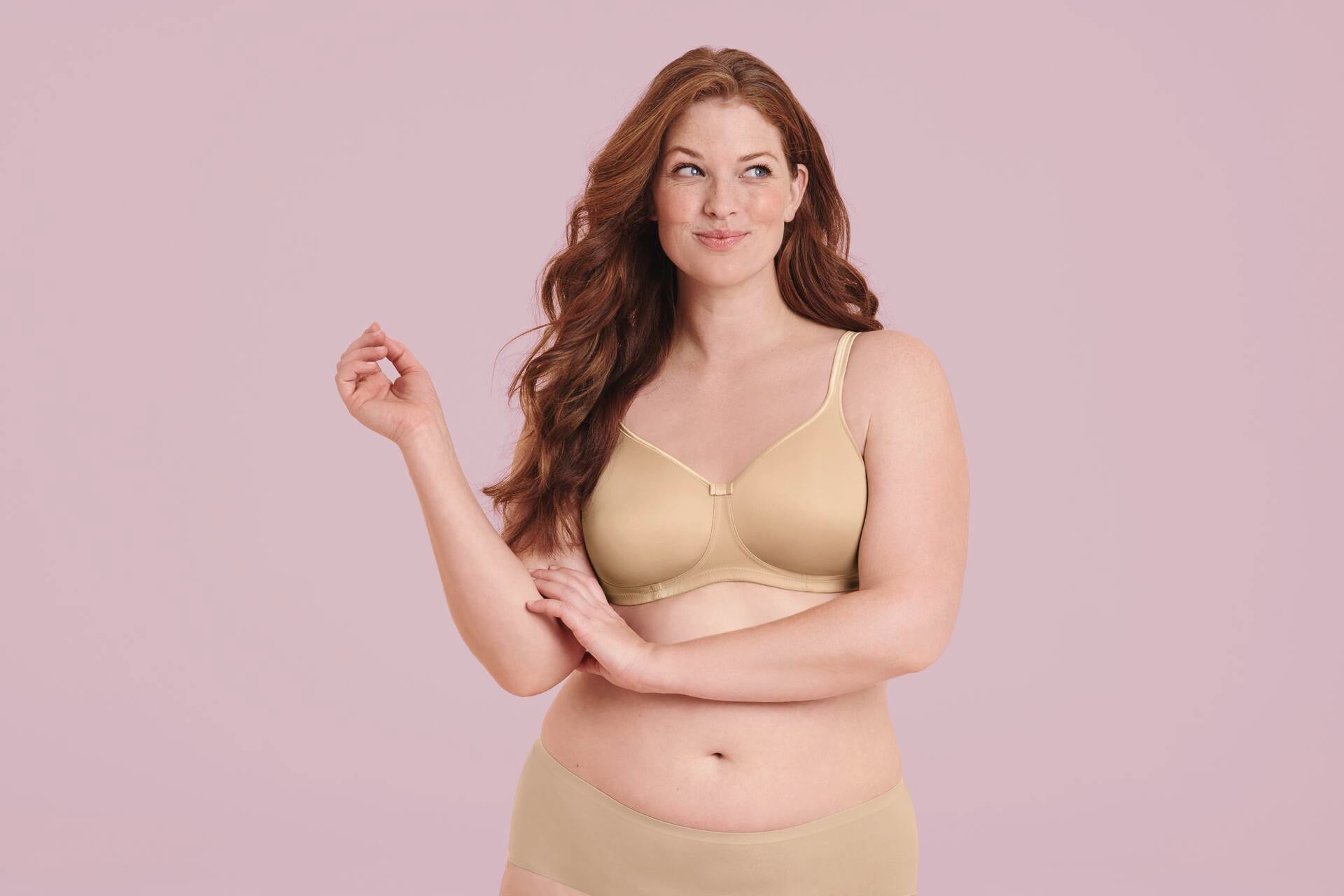 Anita Tonya Wire-Free Padded Pocketed Mastectomy Bra - Sand