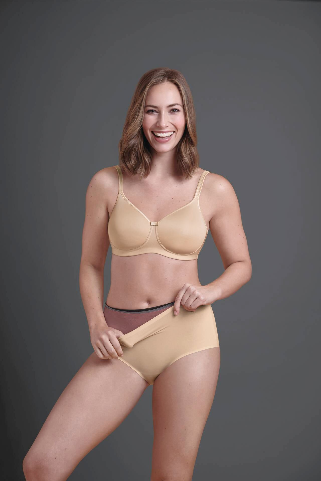 Anita Tonya Wire-Free Padded Pocketed Mastectomy Bra - Sand