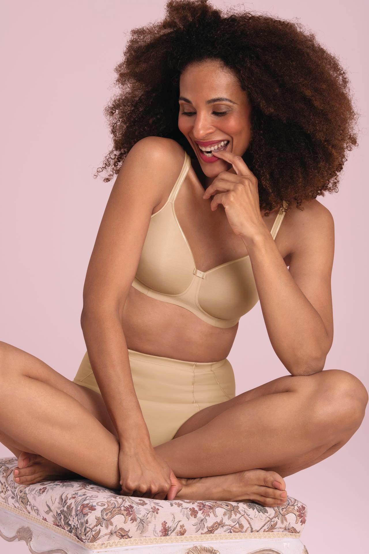 Anita Tonya Wire-Free Padded Pocketed Mastectomy Bra - Sand