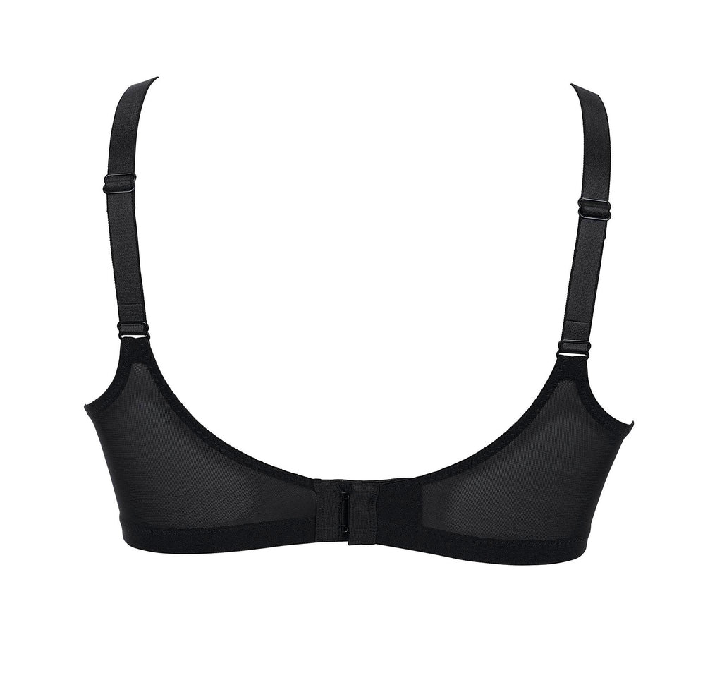 Anita Fleur Wire-Free Pocketed Mastectomy Bra - Black
