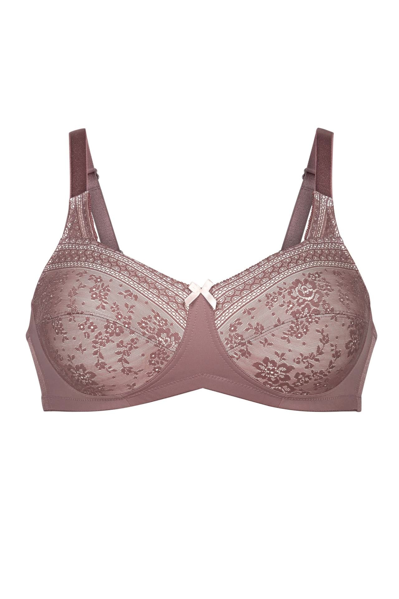 Anita Fleur Wire-Free Pocketed Mastectomy Bra - Berry