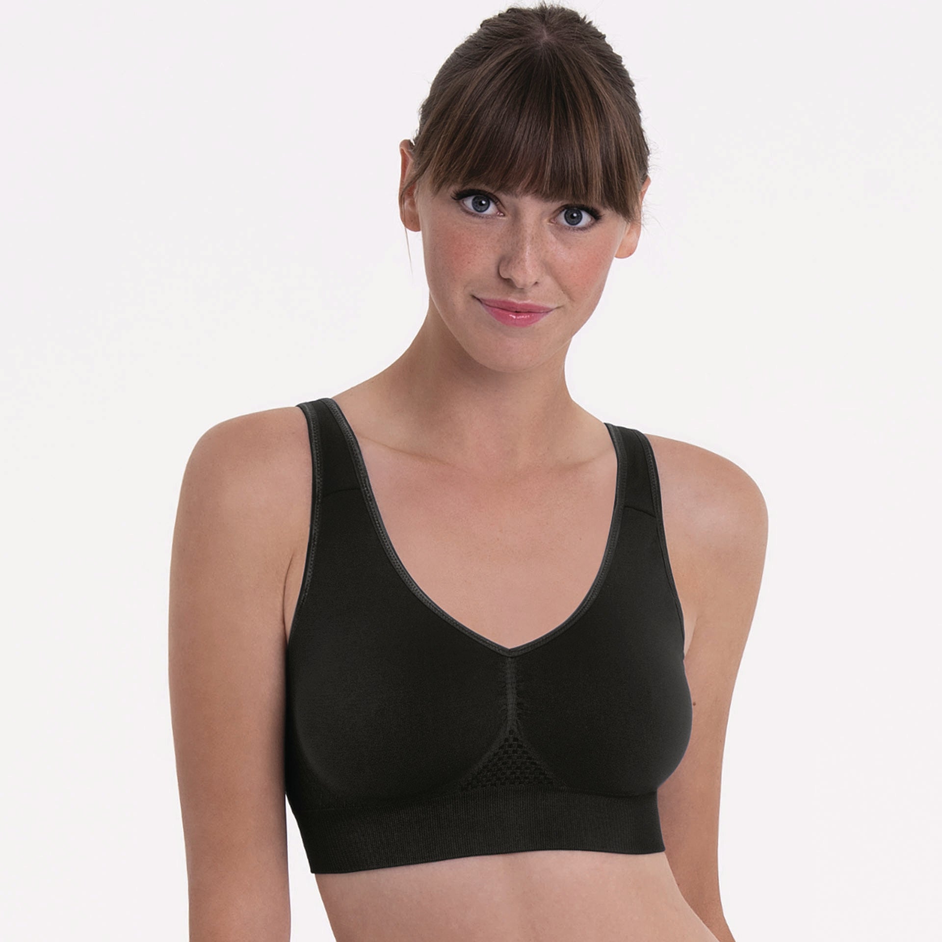Anita Lotta Mastectomy Pocketed Bra - Black