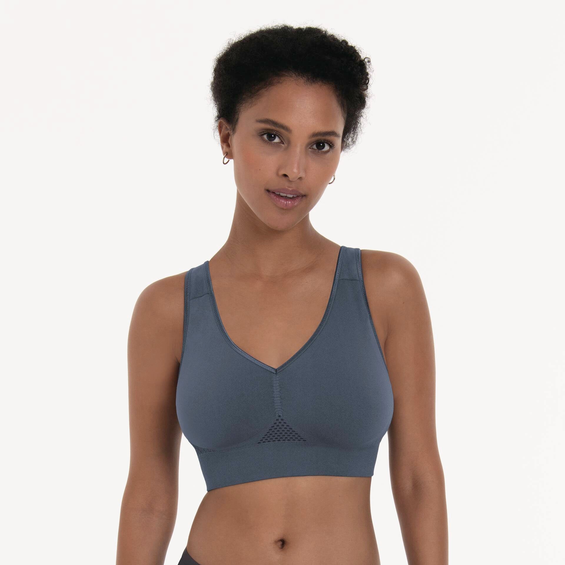 Anita Lotta Mastectomy Pocketed Bra - Sky Grey