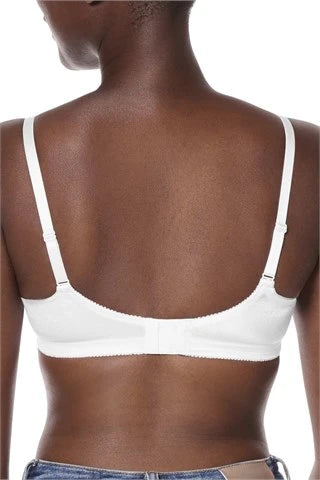 Amoena Isabel Wire-Free Pocketed Mastectomy Bra - White