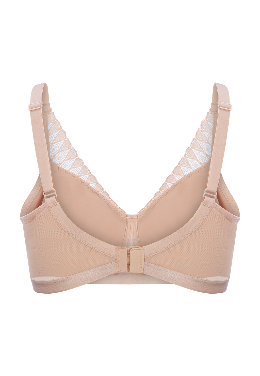 Megami Lambada Wire-Free Padded Pocketed Mastectomy Bra Nude