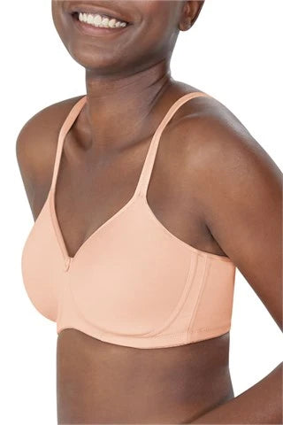 Amoena Mara Wire-Free Padded Pocketed Mastectomy Bra - Blush