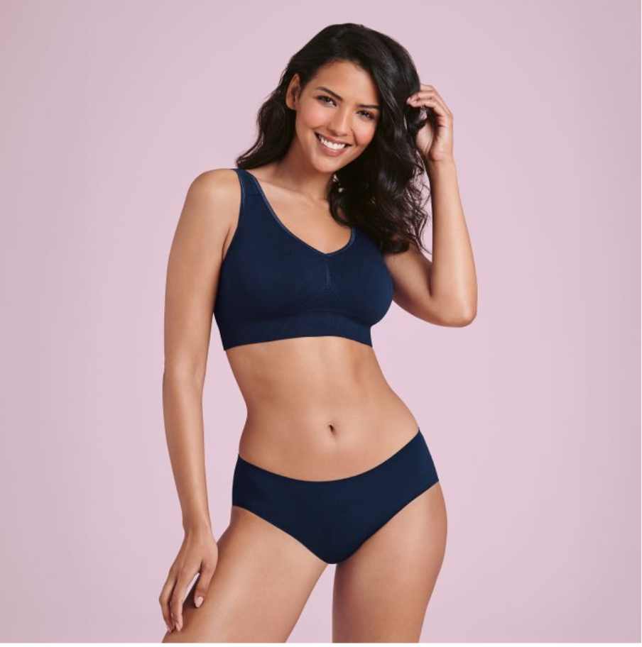 Anita Lotta Mastectomy Pocketed Bra - Maritime Blue