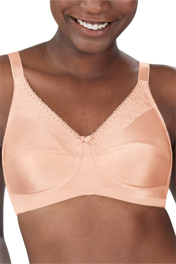 Amoena Nancy Wire-Free Pocketed Mastectomy Bra - Blush