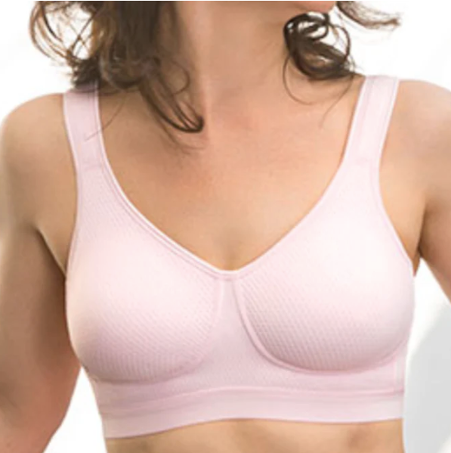 ABC 525 Everyday Comfort Pocketed Mastectomy Bra - Pink