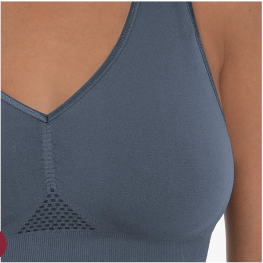 Anita Lotta Mastectomy Pocketed Bra - Sky Grey
