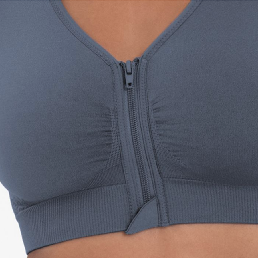 Anita Lynn Pocketed Mastectomy Moulded Bra - Sky Grey