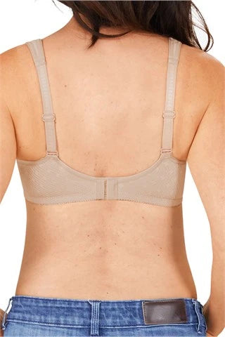 Amoena Tiana Wire-free Pocketed Mastectomy Bra - Sand