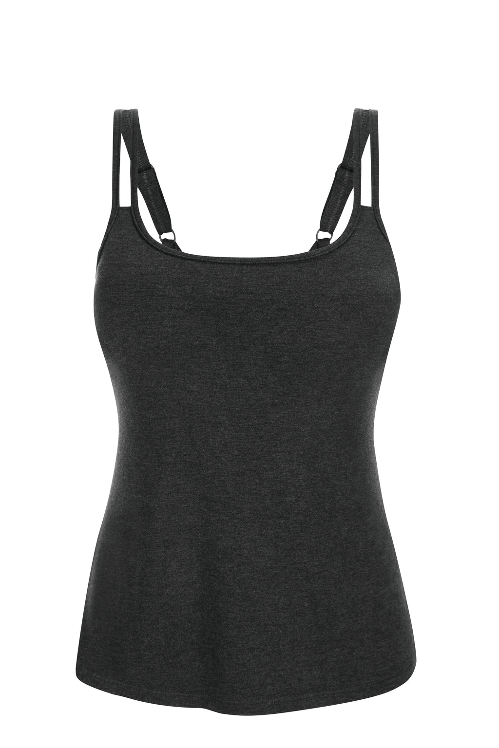 Amoena Valletta Pocketed Mastectomy Top - Black