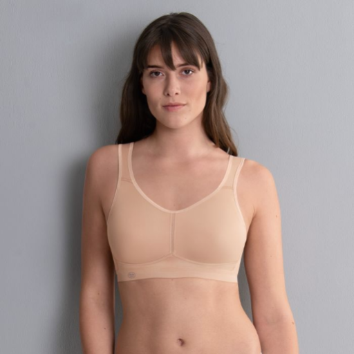 Anita Vivana Active Wireless Pocketed Mastectomy Sports Bra - Sand