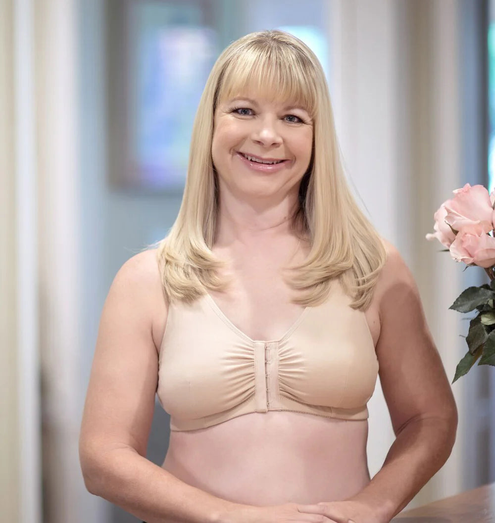 ABC 110 Leisure Pocketed Mastectomy Bra - Beige