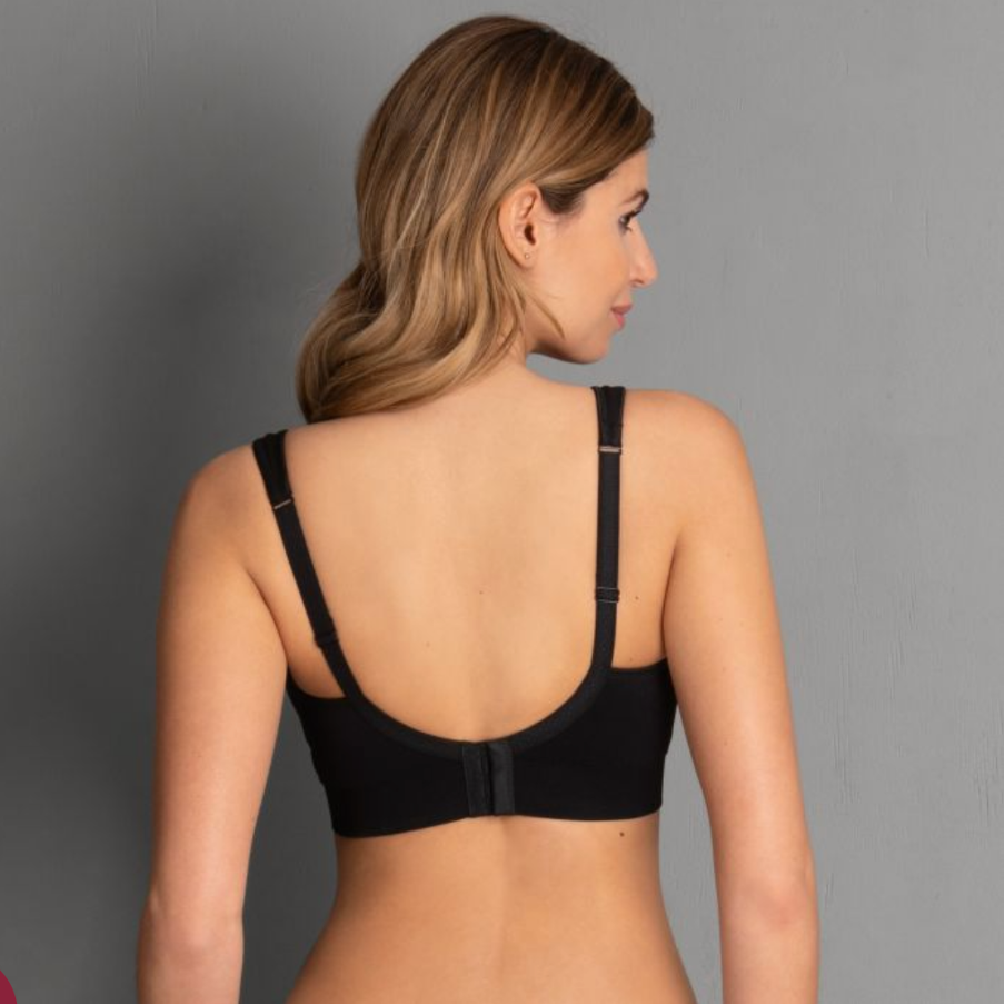 Anita Lotta Mastectomy Pocketed Bra - Black