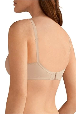 Amoena Mara Wire-Free Padded Pocketed Mastectomy Bra - Light sand